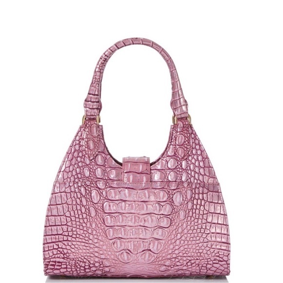 NWT‎ Brahmin Adrian Mulberry Potion Melbourne Leather Satchel - Picture 4 of 13